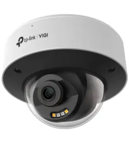TP-LINK Camera VIGI 4MP Full-Color Dome Network Camera SPEC: 4MP 2.8mm Fixed Lens 1/2.7 Progressive Scan CMOS H.265+/H.265/H.264+ InSight S245(4mm)