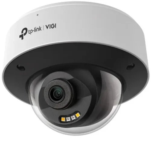 TP-LINK Camera VIGI 4MP Full-Color Dome Network Camera SPEC: 4MP 2.8mm Fixed Lens 1/2.7 Progressive Scan CMOS