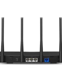 Alternative view of TP-LINK BE9300 Tri-Band Wi-Fi 7 Router SPEED: 574 Mbps at 2.4 GHz + 2880 Mbps at 5 GHz + 5760 Mbps at 6 GHz MR47BE