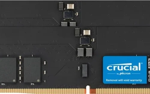 Crucial памет DDR5 128GB/6400(2*64GB) CL52 CUDIMM