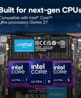 Crucial памет за лаптоп DDR5 CSODIMM 24GB