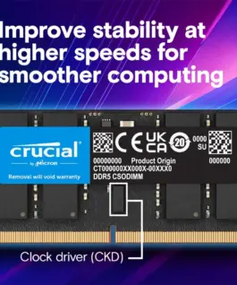Crucial памет за лаптоп DDR5 CSODIMM 24GB