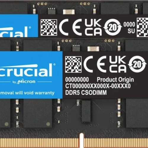 Crucial памет за лаптоп DDR5 CSODIMM 64GB (2*32GB)/6400 CL52