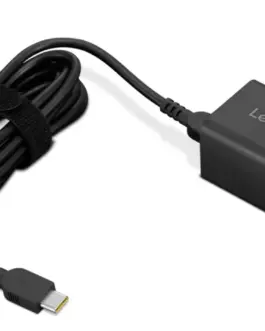 Alternative view of Lenovo GaN Nano 65W адаптер 40AWGN65EU