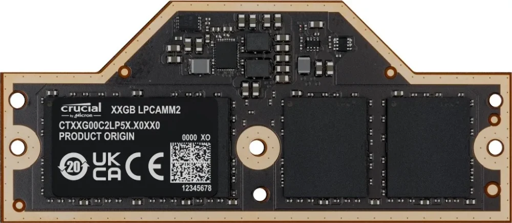 Crucial памет за лаптоп DDR5 LPCAMM2 32GB/7500 LPDDR5X