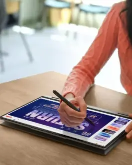 Alternative view of Lenovo Лаптоп ThinkBook 14 G5 2in1 21SQ0016PB W11Pro Ultra 5 225U/16GB/512GB/INT/14.0 WUXGA/Touch/Luna сив/3YRS OS + CO2 Offset