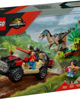 LEGO Blocks Jurassic World 76972 Raptor Off-Road Escape