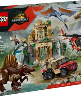 LEGO Bricks Jurassic World 76976 Spinosaurus & Quetzalcoatlus Air Mission