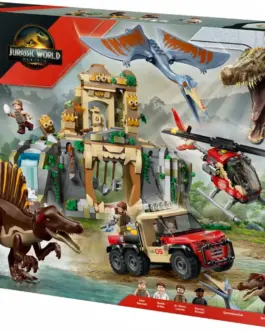 Alternative view of LEGO Bricks Jurassic World 76976 Spinosaurus & Quetzalcoatlus Air Mission