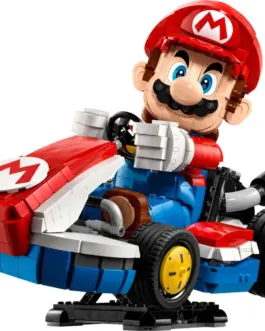 Alternative view of LEGO Bricks Super Mario 72037 Mario Kart Mario and Standard Kart