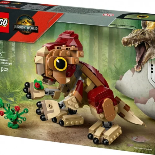 Alternative view of LEGO Bricks Jurassic World 76970 Baby Dinosaur Dolores: A quilops