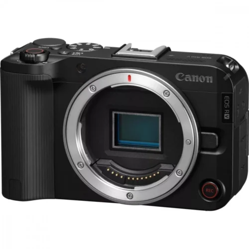 Alternative view of Canon EOS R50V BODY 6895C004 mirrorless camera