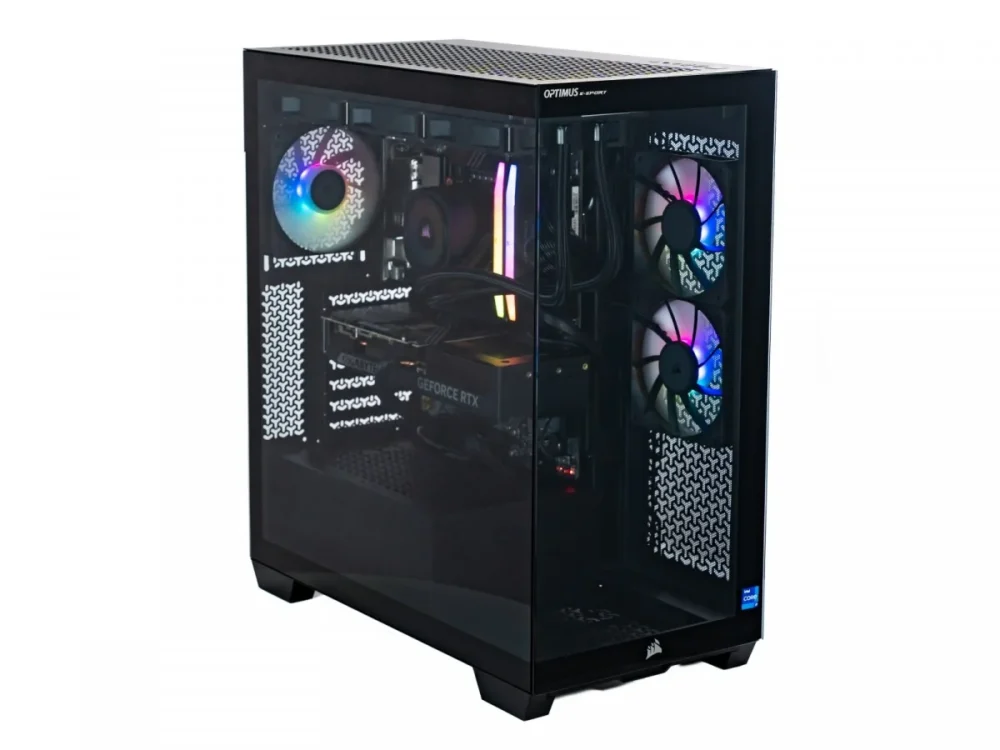 OPTIMUS Компютър E-Sport GB760T-CR17 i7-14700F/32GB/2TB/RTX 5070 OC 12GB/W11H
