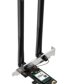 TP-LINK AX1800 Dual-Band Wi-Fi 6 Bluetooth PCI Express адаптер SPEED: 1201 Mbps at 5 GHz + 574 Mbps at 2.4 GHz MA70XE