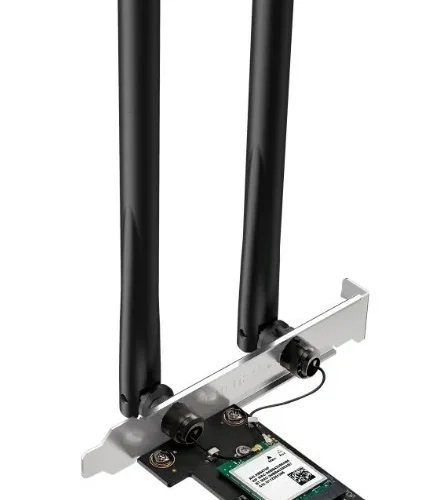 TP-LINK AX1800 Dual-Band Wi-Fi 6 синtooth PCI Express адаптер SPEED: 1201 Mbps at 5 GHz + 574 Mbps at 2.4