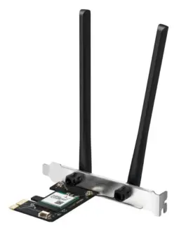 Alternative view of TP-LINK AX1800 Dual-Band Wi-Fi 6 Bluetooth PCI Express адаптер SPEED: 1201 Mbps at 5 GHz + 574 Mbps at 2.4 GHz MA70XE