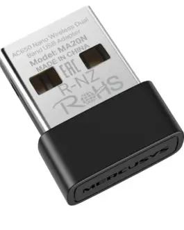 Alternative view of TP-LINK AC650 Nano Wi-Fi USB адаптер SPEED: 200 Mbps at 2.4 GHz + 433 Mbps at 5 GHz MA20N