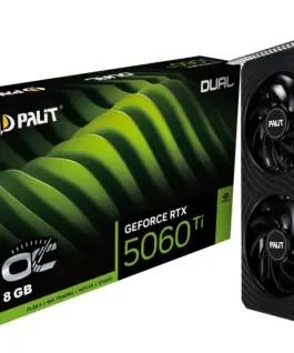 Palit видео карта GeForce RTX 5060 TI DUAL OC 8GB GDDR7 128bit 3DP/HDMI