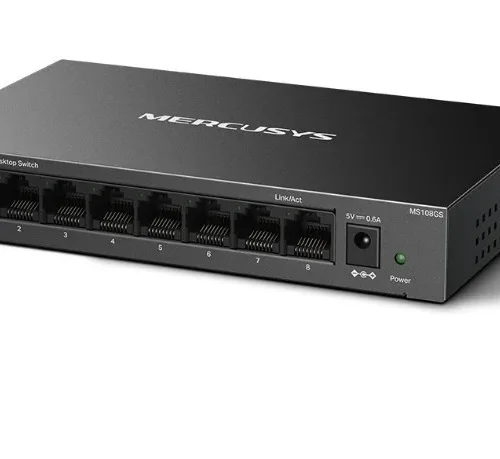 Alternative view of TP-LINK  8-Port Gigabit Desktop Switch PORT: 8× Gigabit Ports MS108GS