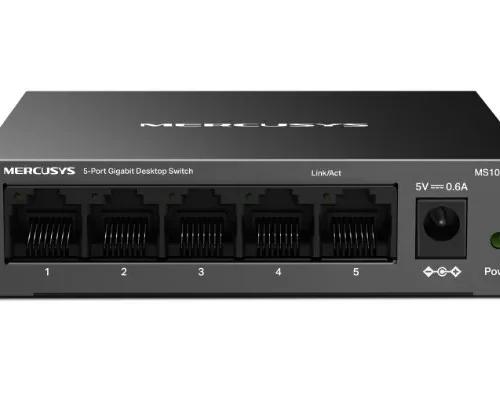 TP-LINK 5-Port Gigabit Desktop Switch PORT: 5× Gigabit Ports