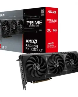 Asus видео карта Radeon RX 9060 XT Prime OC 16GB GDDR6