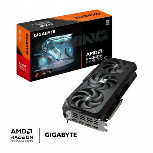 Alternative view of Gigabyte видео карта Radeon RX 9070 XT GAMING OC 16GB GDDR6 256bit 2DP/2HDMI