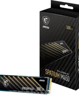 MSI SSD SPATIUM M450 500GB M.2 PCIe 4.0 3600/2300MB/s