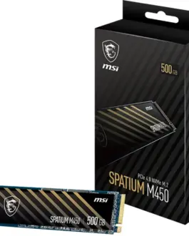 MSI SSD SPATIUM M450 500GB M.2 PCIe 4.0 3600/2300MB/s