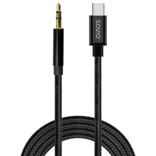 Alternative view of Savio USB-C to mini-Jack кабел SAVIO