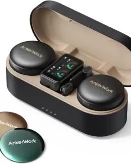 Anker Microphone M650 BT USB-C + адаптерs черен