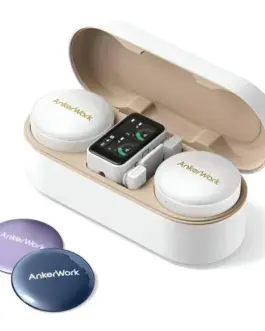 Anker Microphone M650 BT USB-C + адаптерs бял