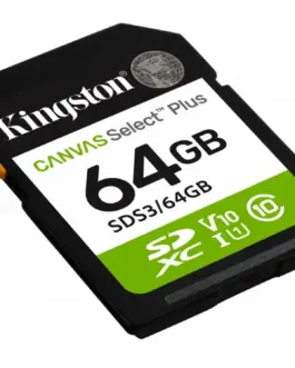 Alternative view of Kingston памет card SD 64GB Canvas Select Plus Gen3 100MB/s