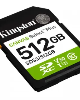 Alternative view of Kingston памет card SD 512GB Canvas Select Plus Gen3 150MB/s