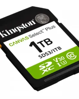 Alternative view of Kingston памет card SD 1TB Canvas Select Plus Gen3 150MB/s