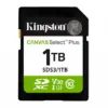 Kingston памет card SD 1TB Canvas Select Plus Gen3 150MB/s