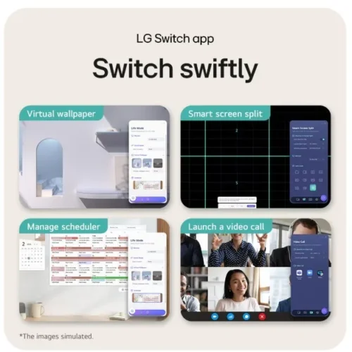 Alternative view of LG Electronics Monitor 24U631A-B