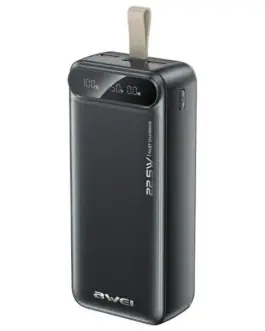 AWEI външна батерия 30000mAh 22,5W PA-12 черен