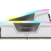 Corsair памет DDR5 Vengeance RGB 32GB/6000 (2*16GB) CL30 Intel XMP бял
