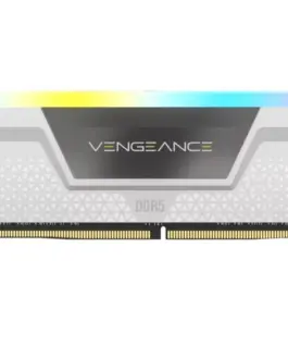 Alternative view of Corsair памет DDR5 Vengeance RGB 32GB/6000 (2*16GB) CL30 Intel XMP, бял
