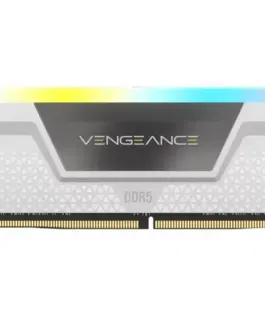 Alternative view of Corsair памет DDR5 Vengeance RGB 32GB/6000 (2*16GB) CL30 Intel XMP, бял
