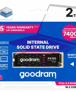 Alternative view of GOODRAM SSD PX700 2TB M.2 PCIe 2280 4x4 7400/6500MB/s