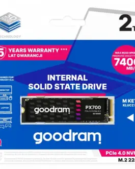 Alternative view of GOODRAM SSD PX700 2TB M.2 PCIe 2280 4x4 7400/6500MB/s