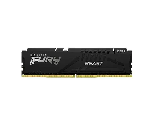 Kingston памет DDR5 Fury Beast 64GB(1*64GB)/5600 CL36 черен
