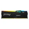 Kingston памет DDR5 Fury Beast RGB 64GB(1*64GB)/5600 CL36 черен