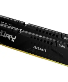 Kingston памет DDR5 Fury Beast 128GB(2*64GB)/5600 CL36 черен