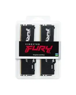 Alternative view of Kingston памет DDR5 Fury Beast RGB 128GB(2*64GB)/5600 CL40 черен