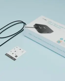 Alternative view of i-tec USB-C Dual HDMI Docking Station with Power Delivery 100 W