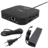 i-tec Docking Station USB-C 2x HDMI Dock PD + зарядно 100W