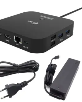 i-tec Docking Station USB-C 2x HDMI Dock PD + зарядно 100W