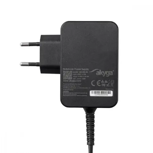 Alternative view of AKYGA захранващ блок AKYGA 65W USB-C PD 3.0 20V/3-3.25
